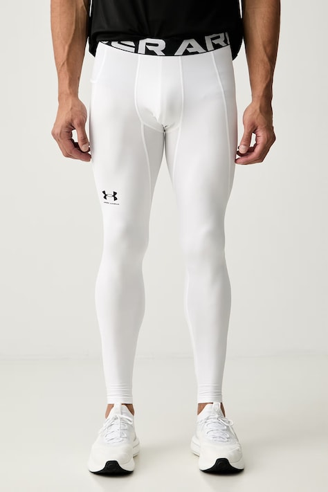 Under Armour športové legíny pánske CG Armour biele regular waist UAR-1366075001