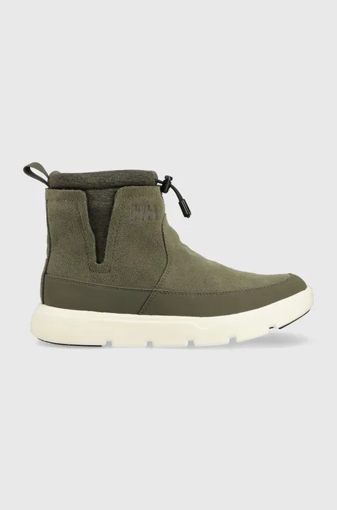 Helly Hansen snow boots women's green color