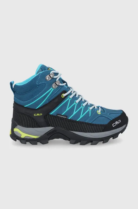 Cipele CMP RIGEL MID WMN TREKKING SHOE WP za žene, boja plava