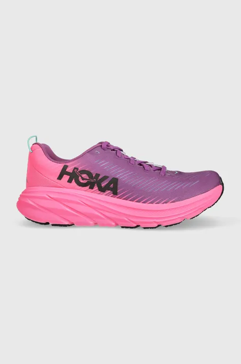 Hoka One One running shoes RINCON 3 violet color