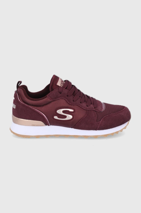 Čevlji Skechers bordo barva