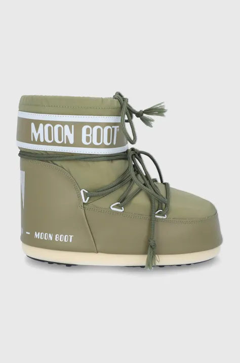 Moon Boot cizme de iarnă culoarea verde