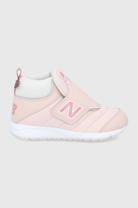 New Balance pantofi copii culoarea transparent