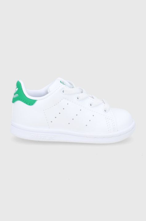 Παιδικά παπούτσια adidas Originals STAN SMITH χρώμα: άσπρο