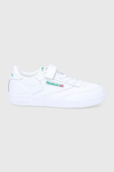 Παιδικά παπούτσια Reebok Classic CLUB C χρώμα: άσπρο