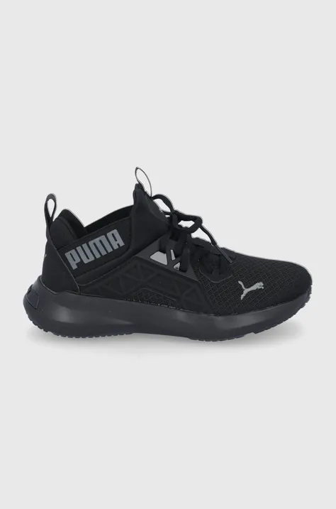 Детские ботинки Puma 195569 цвет чёрный