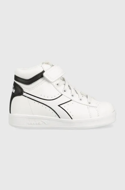Παιδικά παπούτσια Diadora χρώμα: άσπρο