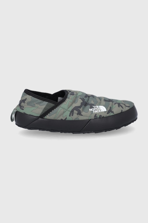 Copati The North Face M THERMOBALL TRACTION MULE V zelena barva