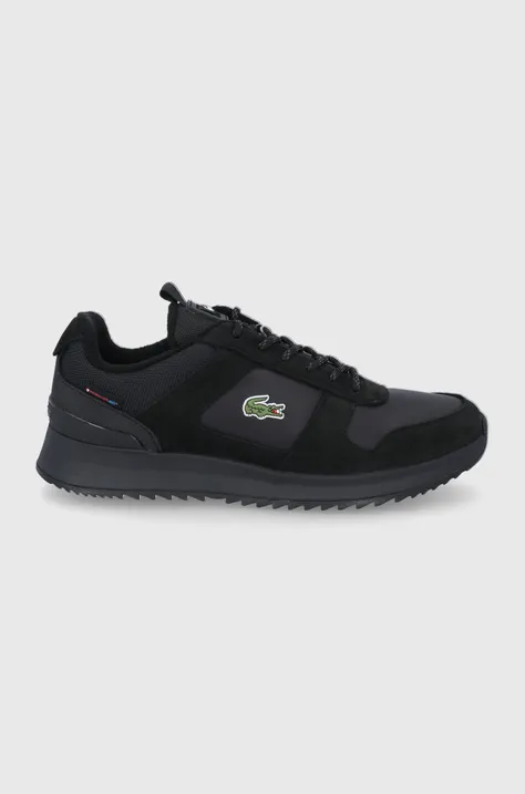 Παπούτσια Lacoste χρώμα: μαύρο