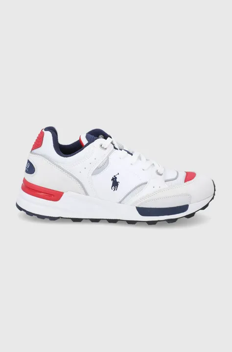Παπούτσια Polo Ralph Lauren χρώμα: άσπρο