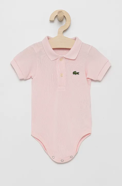 Lacoste Body niemowlęce 4J6963 kolor różowy
