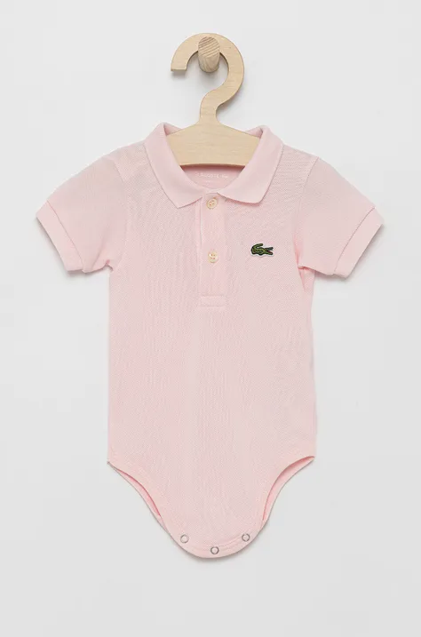 Lacoste gyerek body rózsaszín