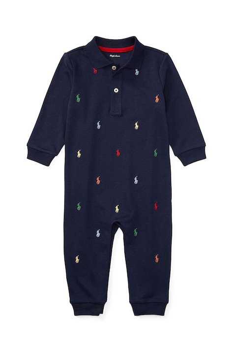 Φόρμες μωρού Polo Ralph Lauren χρώμα: ναυτικό μπλε