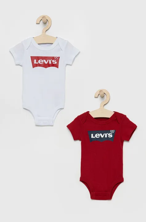 Bodi za bebe Levi's boja: bijela