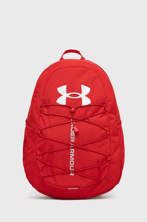 Раница Under Armour Hustle в червено голям размер с десен 1364181