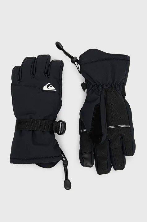Γάντια Quiksilver χρώμα: μαύρο
