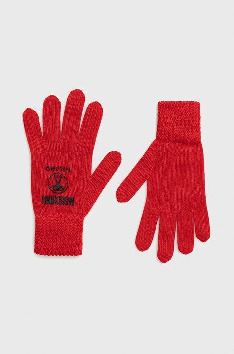 Вълнени ръкавици Moschino