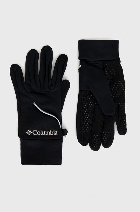 Rokavice Columbia žensko, črna barva