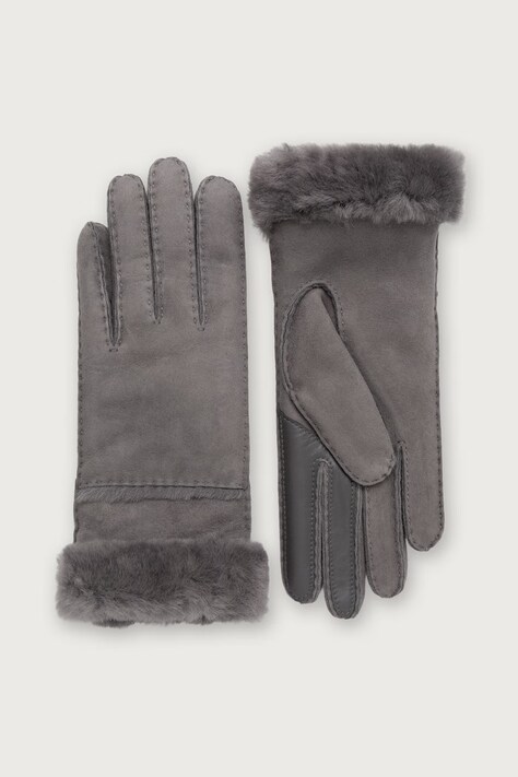 UGG Rękawiczki damskie beżowe 17371