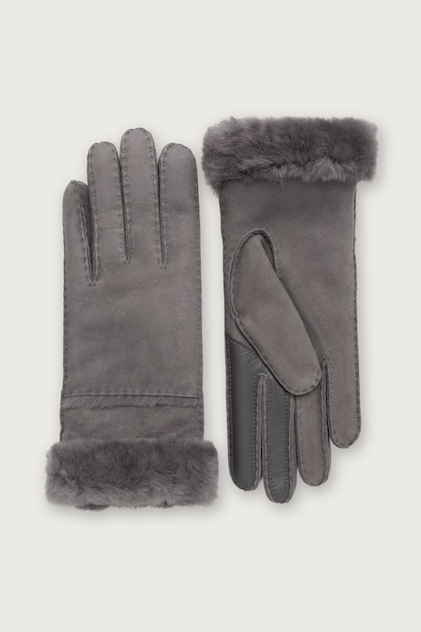 UGG Rękawiczki damskie beżowe 17371
