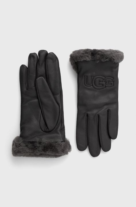 Шкіряні рукавички UGG