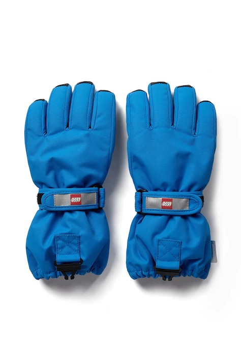 Lego Wear manusi copii culoarea maro