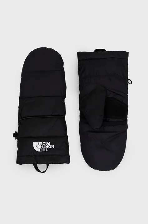 Γάντια με επένδυση The North Face ανδρικά, χρώμα: μαύρο