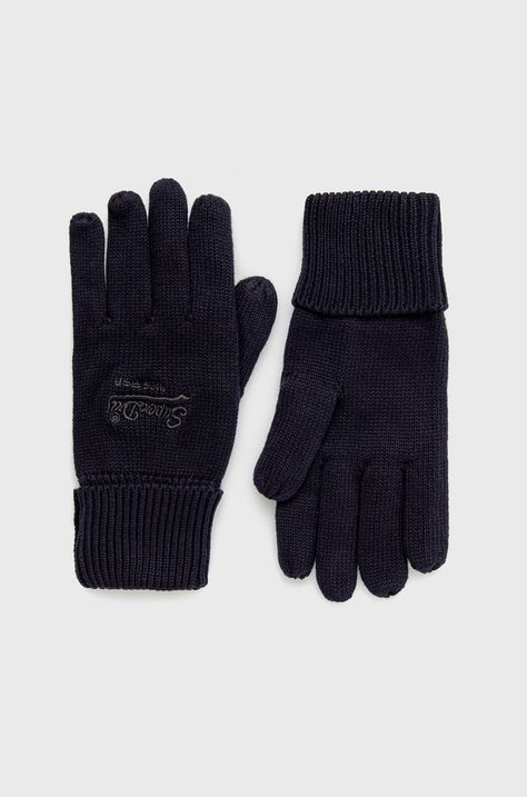 Superdry - Rękawiczki bawełniane
