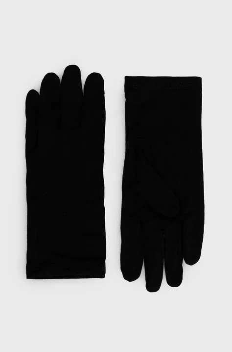 Μάλλινα γάντια Icebreaker χρώμα: μαύρο