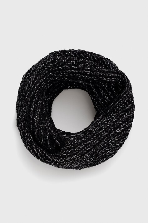 Детский шарф Guess цвет чёрный гладкий