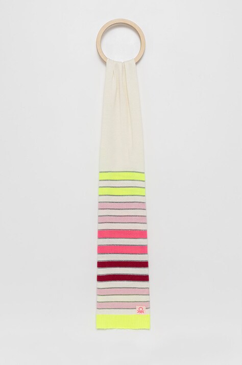 Детски шал с вълна United Colors of Benetton