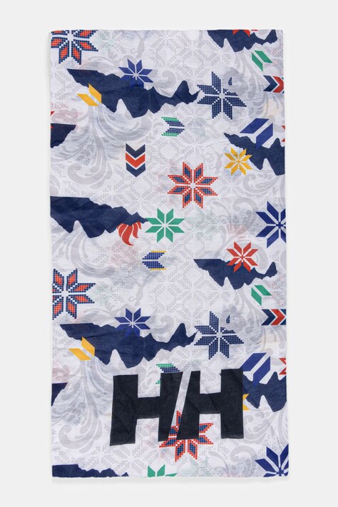 Helly Hansen komin kolor biały wzorzysty 67963