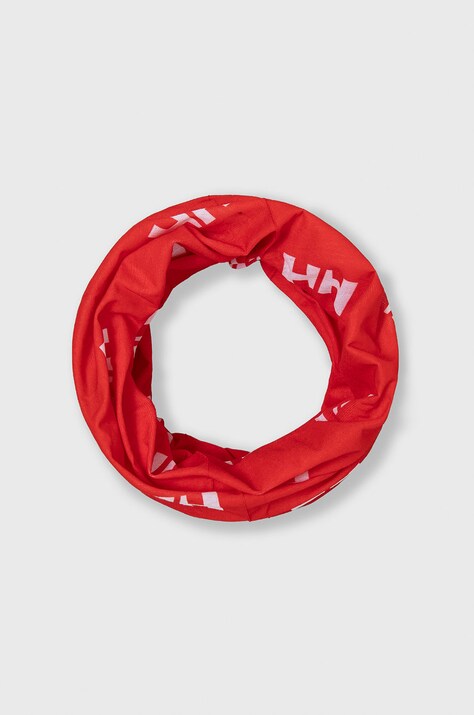 Снуд Helly Hansen цвет красный с узором