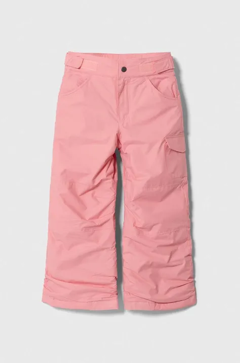 Дитячі штани Columbia колір рожевий