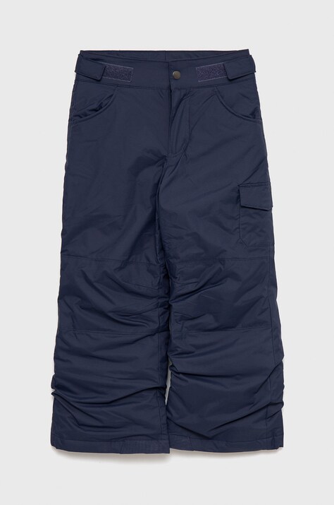 Columbia Pantaloni copii culoarea albastru marin