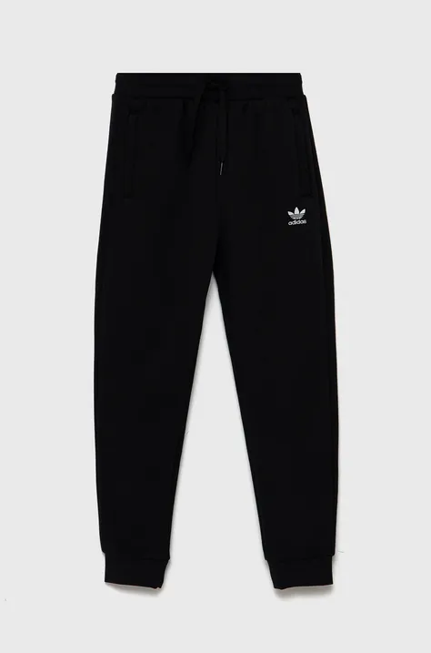 Adidas Originals Pantaloni copii H32406 culoarea negru, material neted
