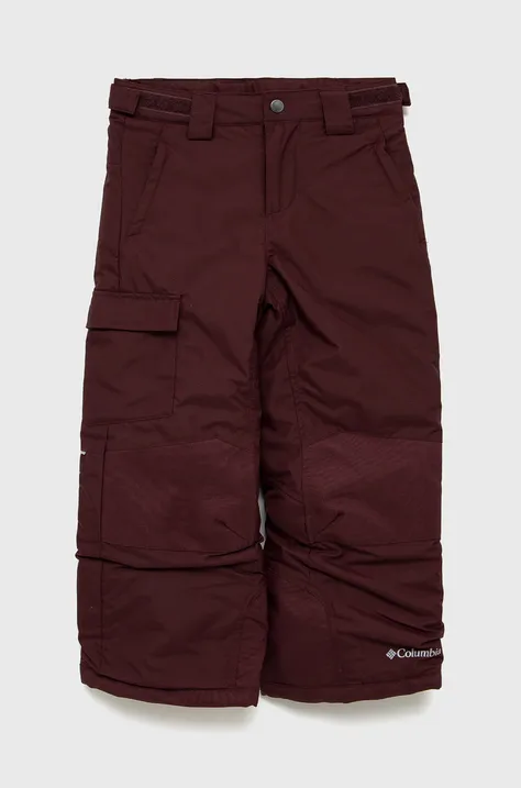 Columbia Pantaloni copii culoarea maro