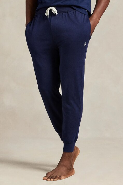 Polo Ralph Lauren Spodnie 714844763002 męskie kolor granatowy gładkie