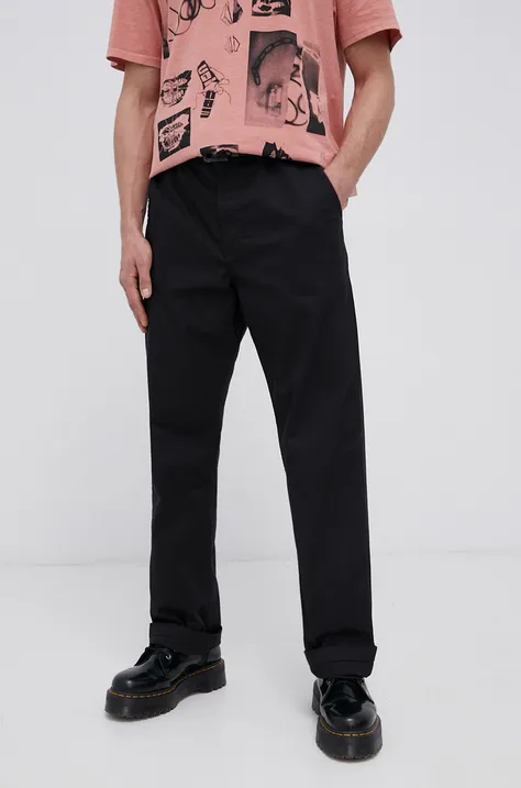 Vans trousers men's black color