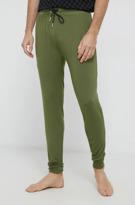 Pižama hlače Ted Baker moško, zelena barva
