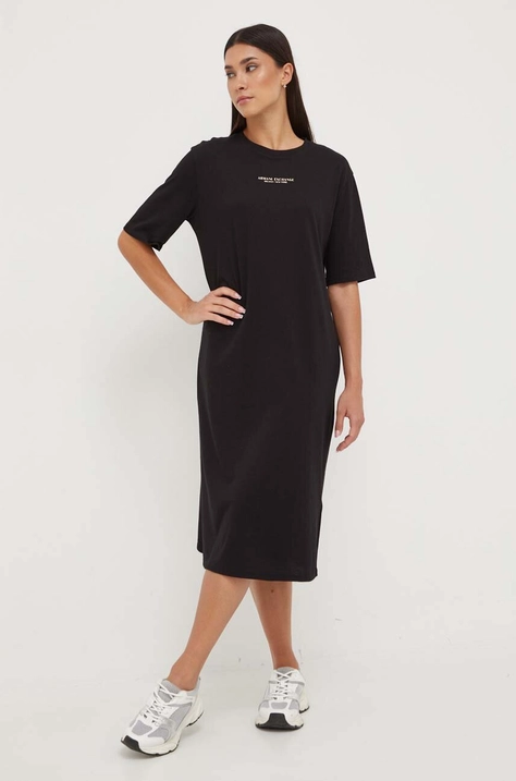 Armani Exchange rochie maxi, drept