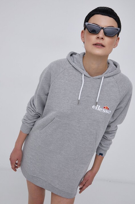Ellesse Rochie culoarea gri, mini, model dreaptă SGK13289-011