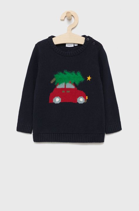 Otroški bombažen pulover Name it