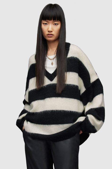 Пуловер с вълна AllSaints