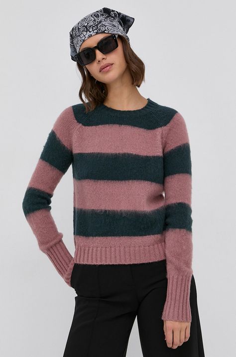 Пуловер с вълна AllSaints