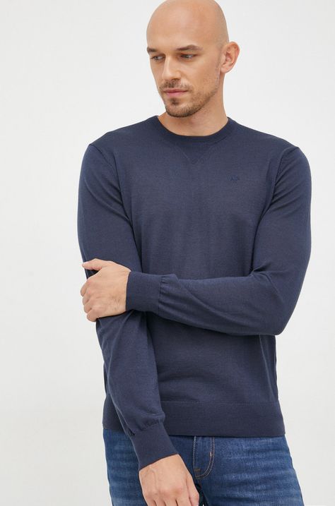 Armani Exchange pulover de lana