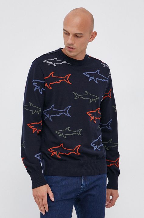 Paul&Shark Sweter wełniany