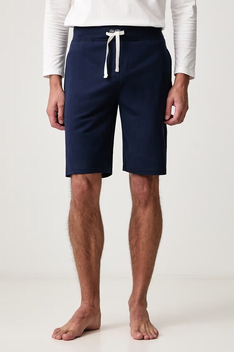 Polo Ralph Lauren Szorty dresowe męskie bawełniane granatowe regular waist 714844761003