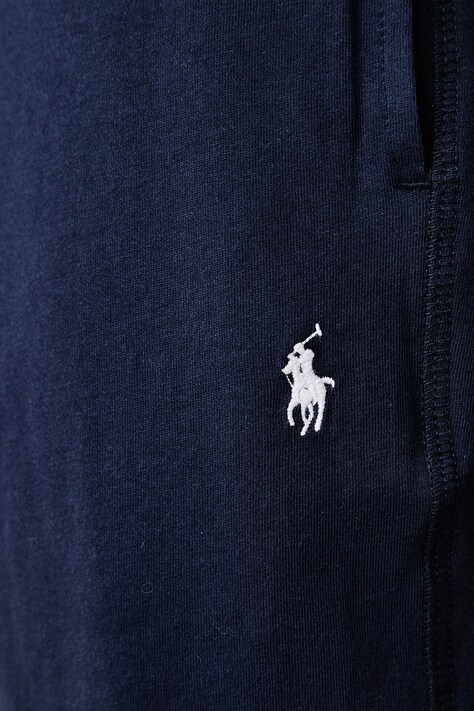 Polo Ralph Lauren трикотажні шорти чоловічі бавовняні — AW21-SZM03F, темно-синій — фото 6