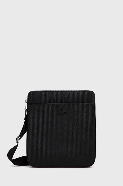 Malá taška Lacoste čierna farba